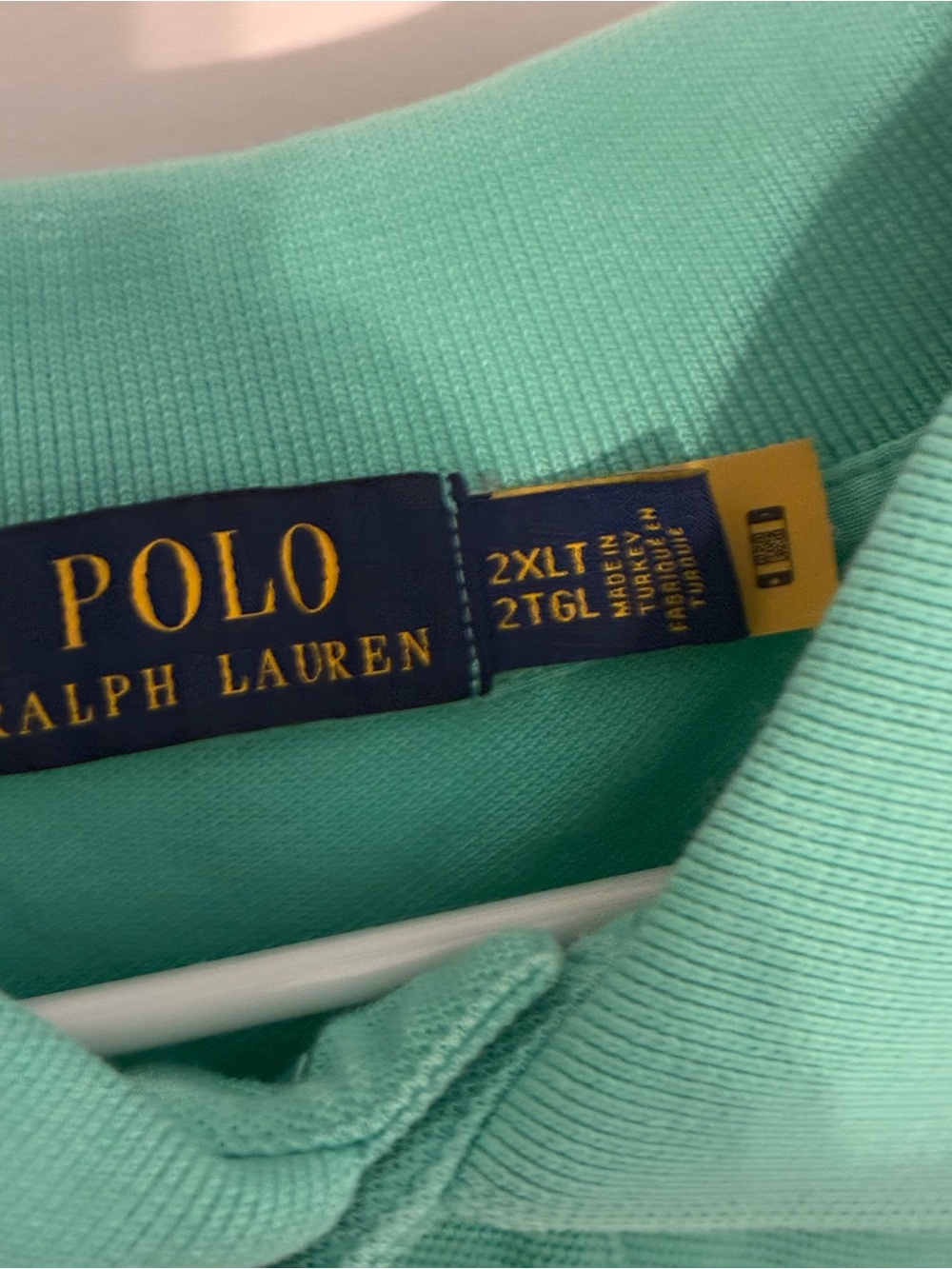 Polo by Ralph Lauren Mint Teal Polo Shirt - Men's